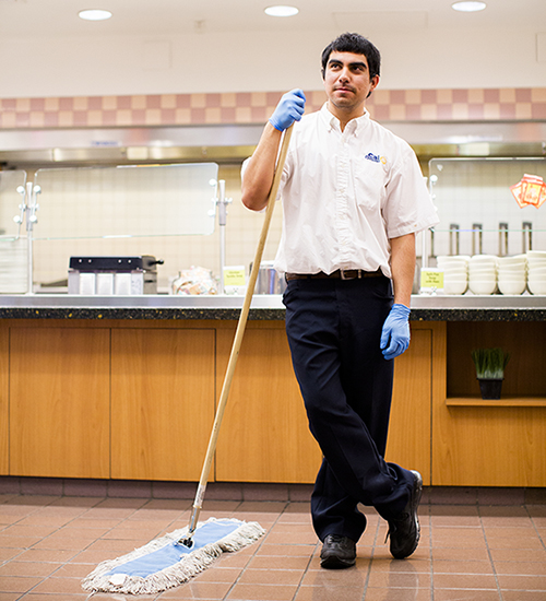Custodial worker